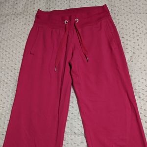 Lululemon Pink Drawstring Sweat Pant Size 8